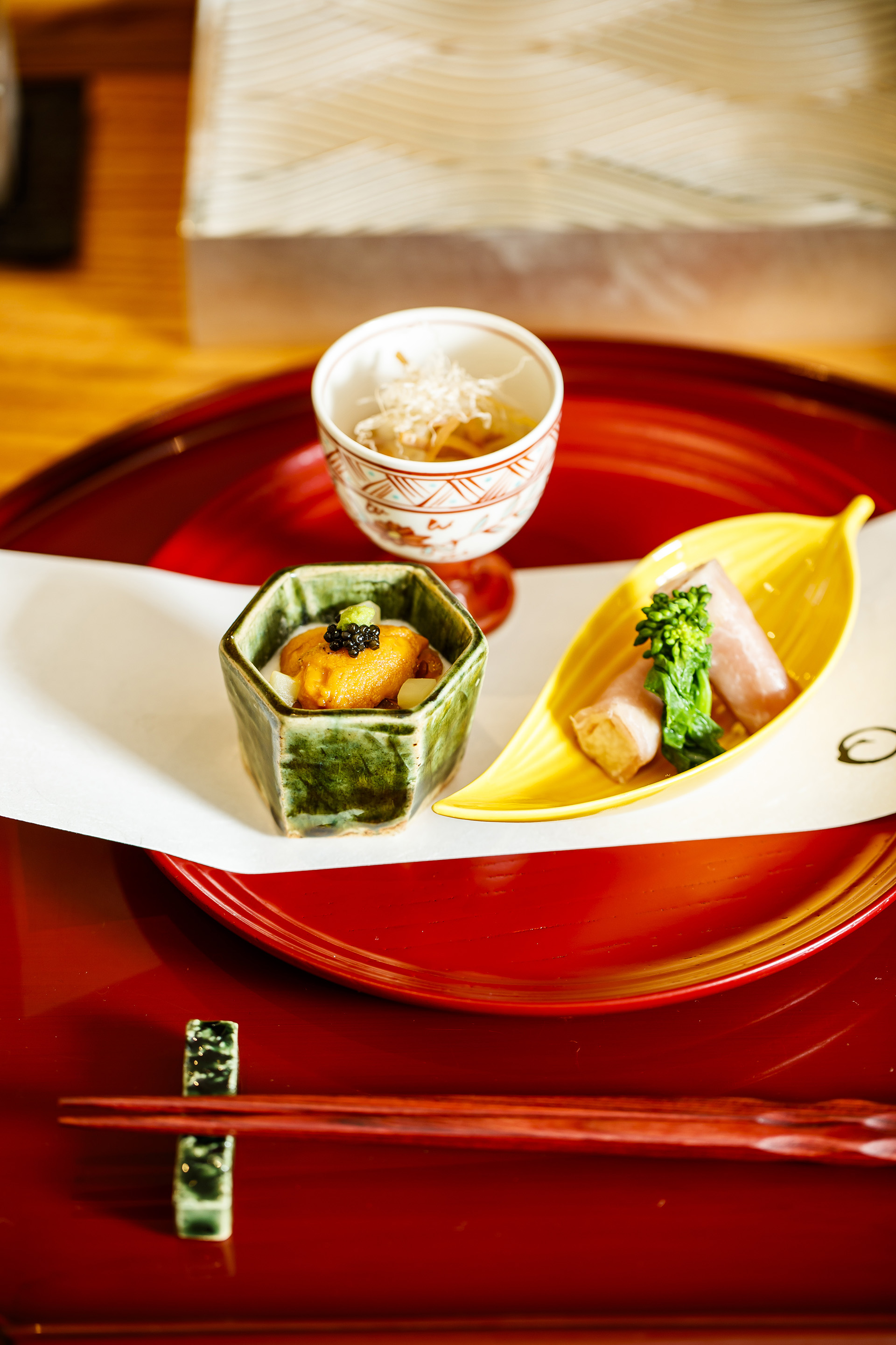 Trio of appetisers